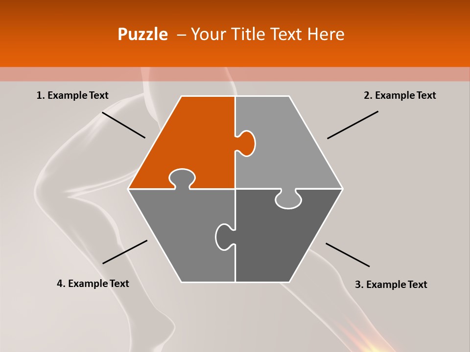 Young Athlete Male PowerPoint Template