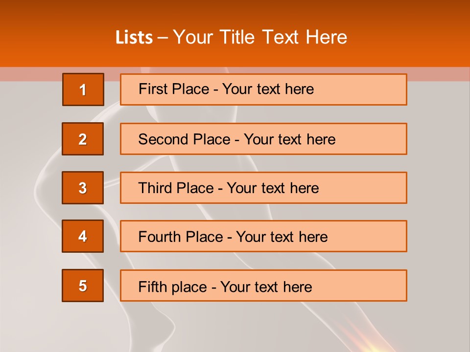 Young Athlete Male PowerPoint Template