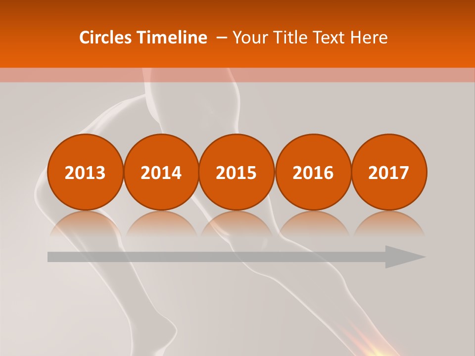 Young Athlete Male PowerPoint Template