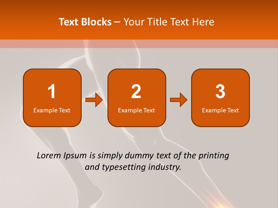 Young Athlete Male PowerPoint Template