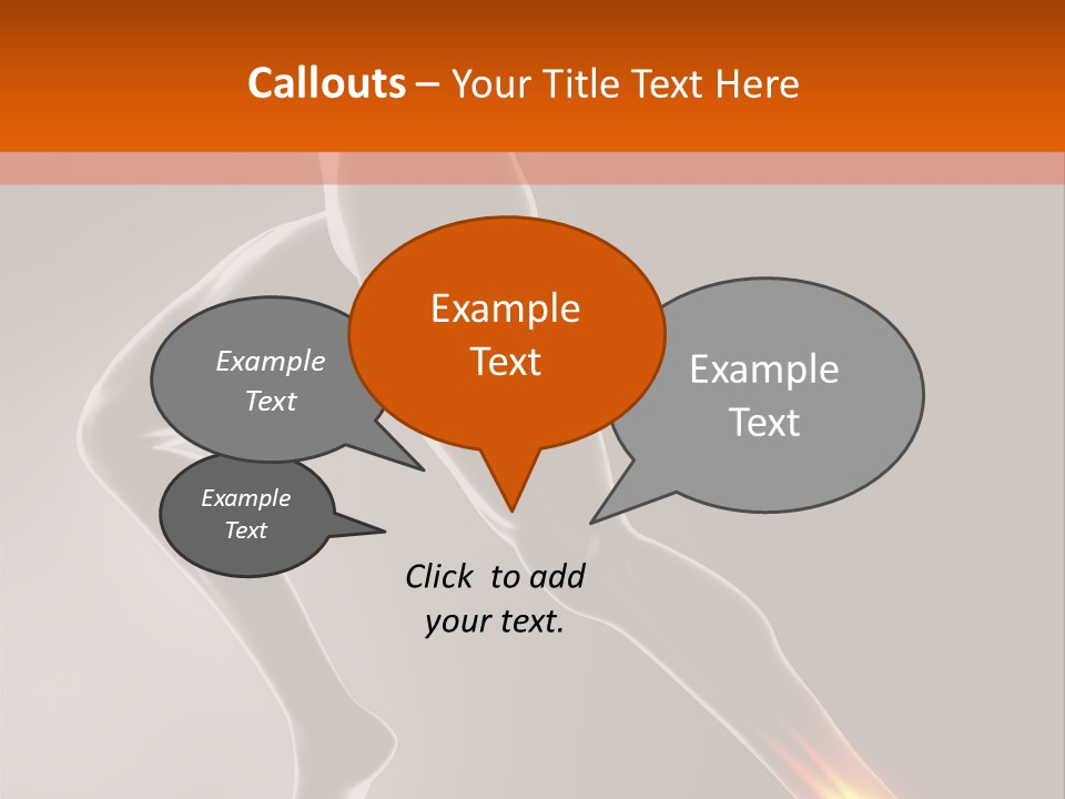 Young Athlete Male PowerPoint Template