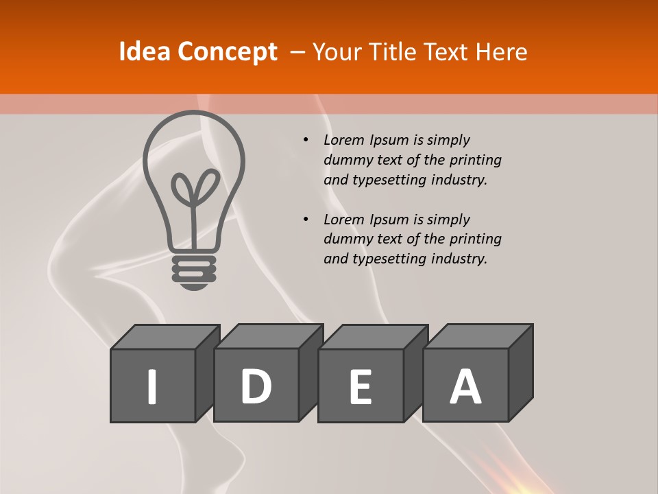 Young Athlete Male PowerPoint Template