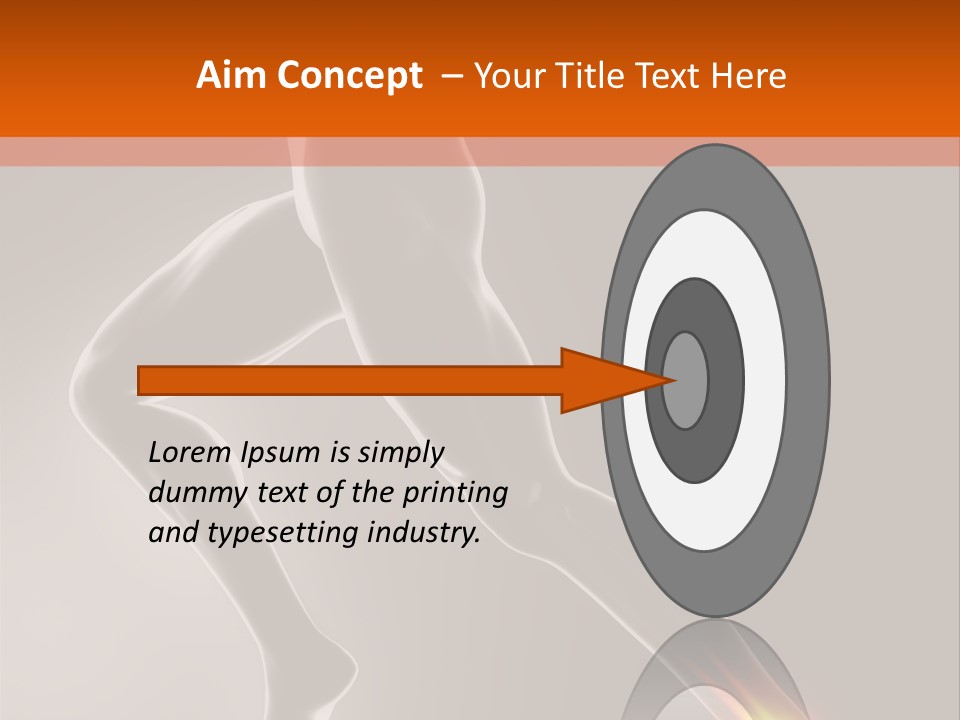 Young Athlete Male PowerPoint Template