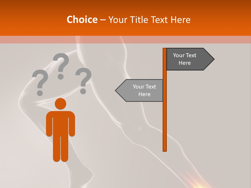 Young Athlete Male PowerPoint Template