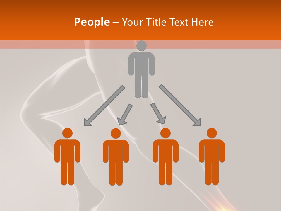 Young Athlete Male PowerPoint Template