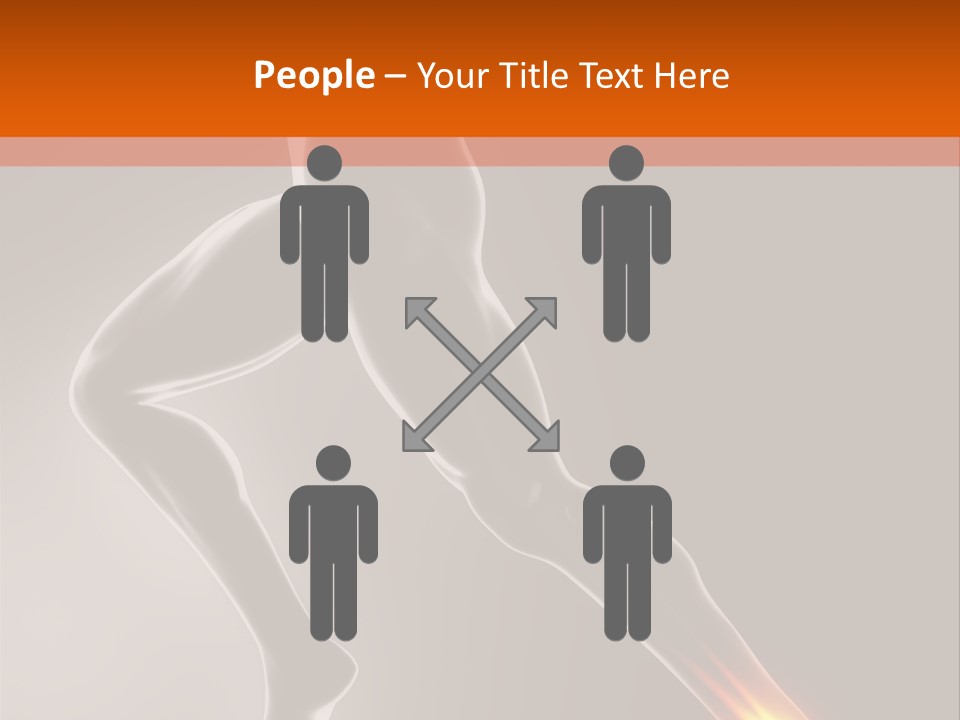 Young Athlete Male PowerPoint Template