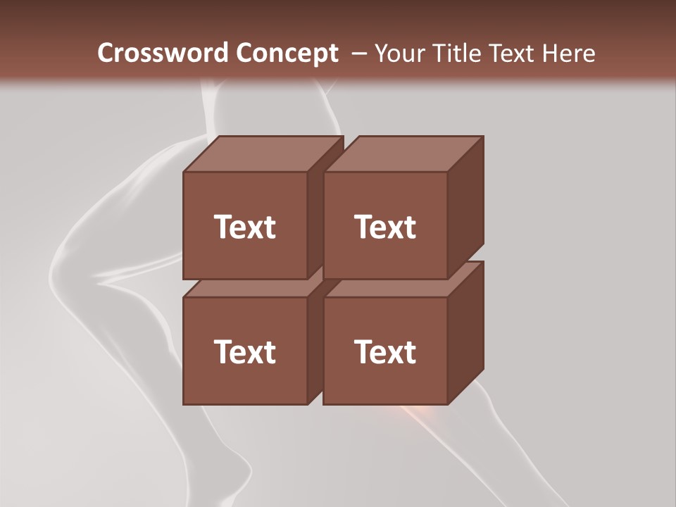 Physical Human Jogging PowerPoint Template