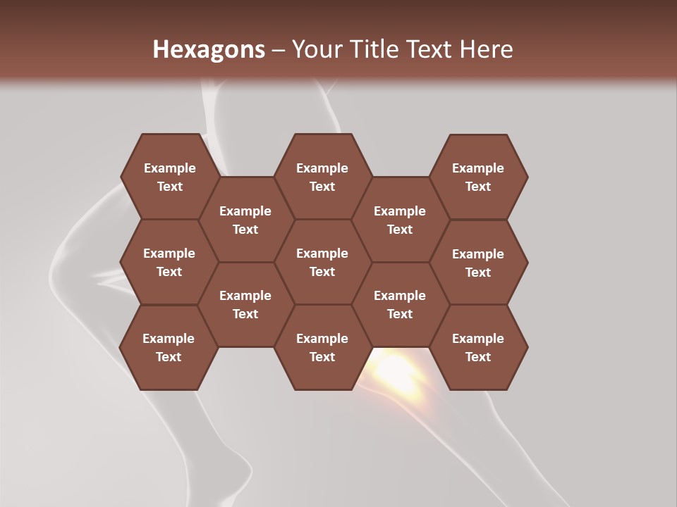 Physical Human Jogging PowerPoint Template