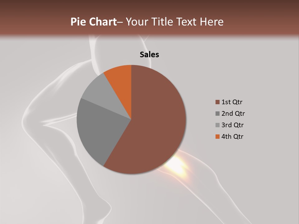 Physical Human Jogging PowerPoint Template