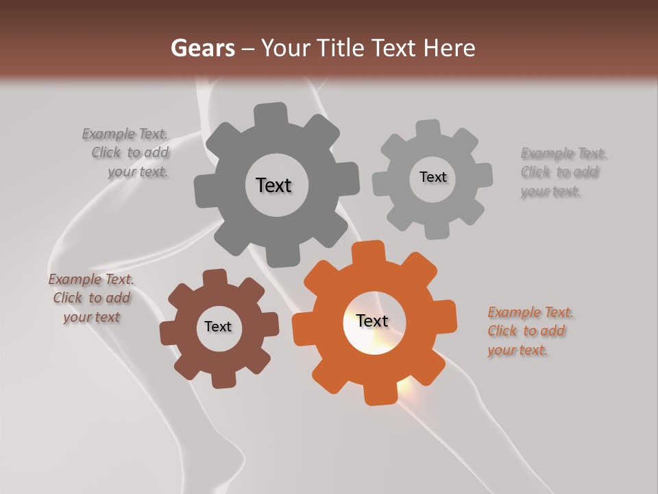 Physical Human Jogging PowerPoint Template