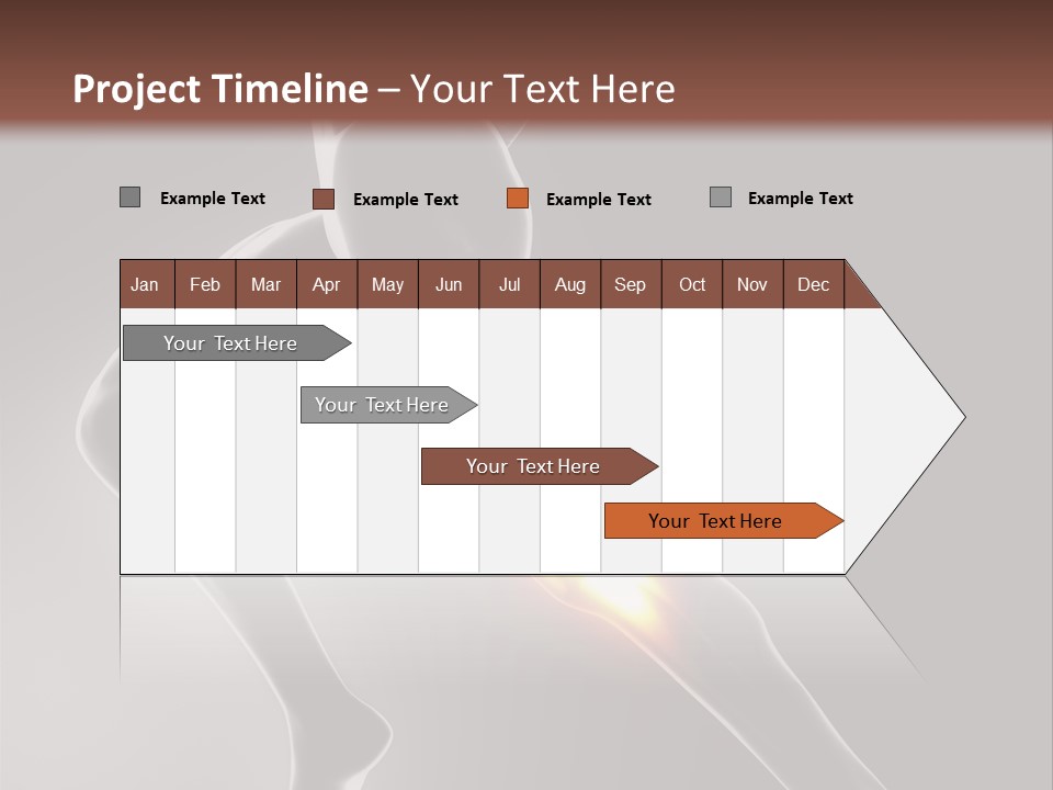 Physical Human Jogging PowerPoint Template