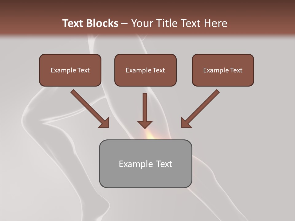 Physical Human Jogging PowerPoint Template