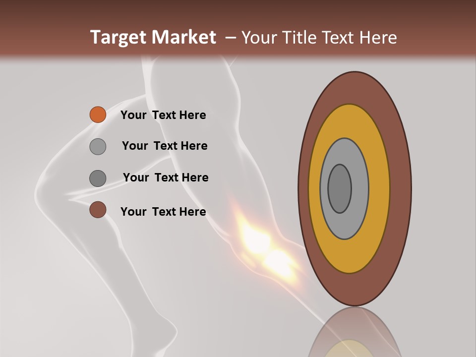 Physical Human Jogging PowerPoint Template