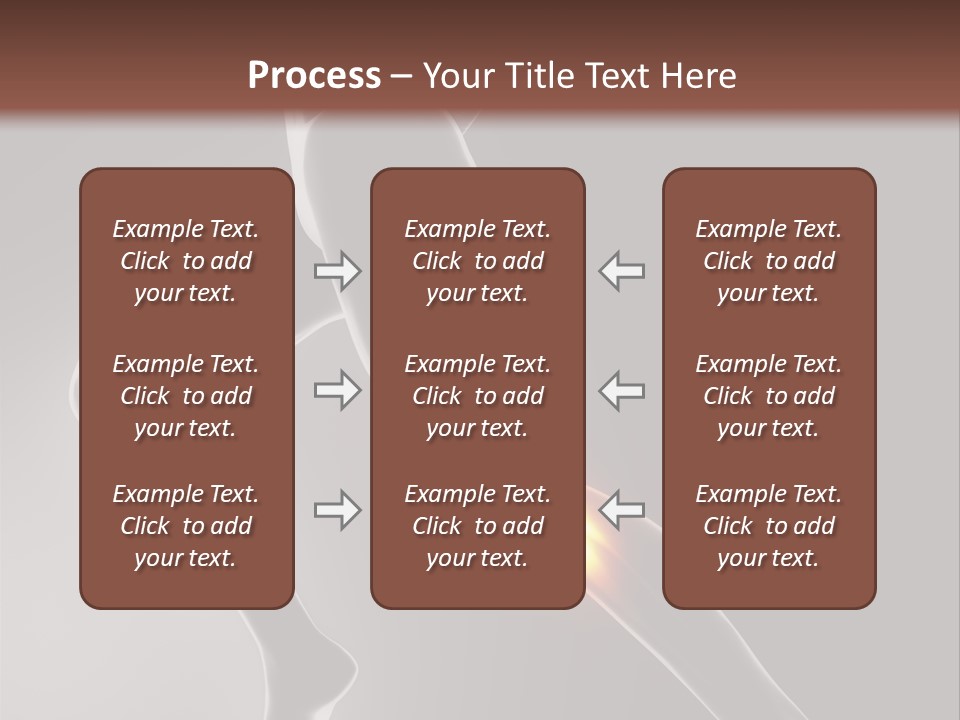 Physical Human Jogging PowerPoint Template