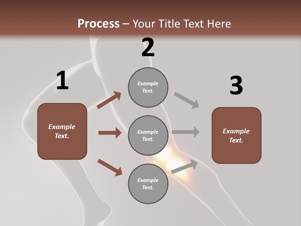 Physical Human Jogging PowerPoint Template