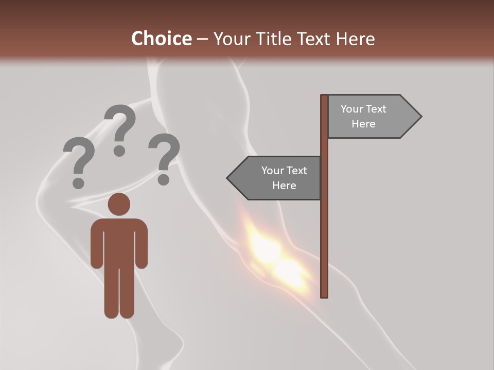 Physical Human Jogging PowerPoint Template