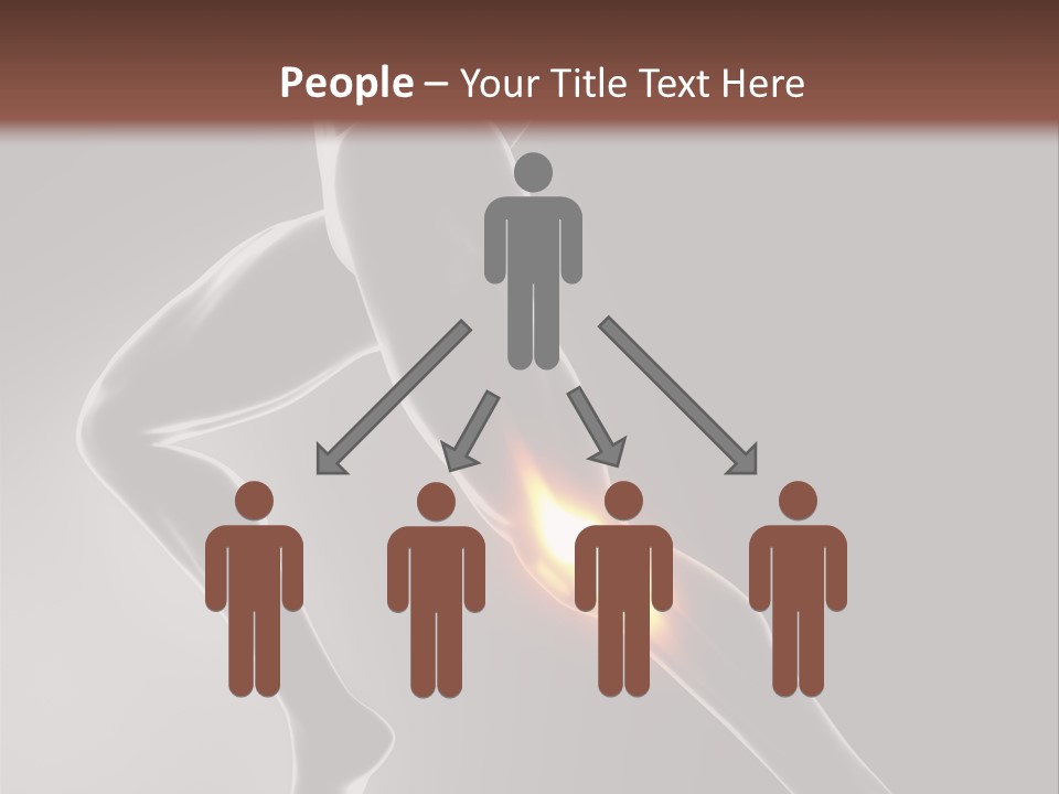 Physical Human Jogging PowerPoint Template