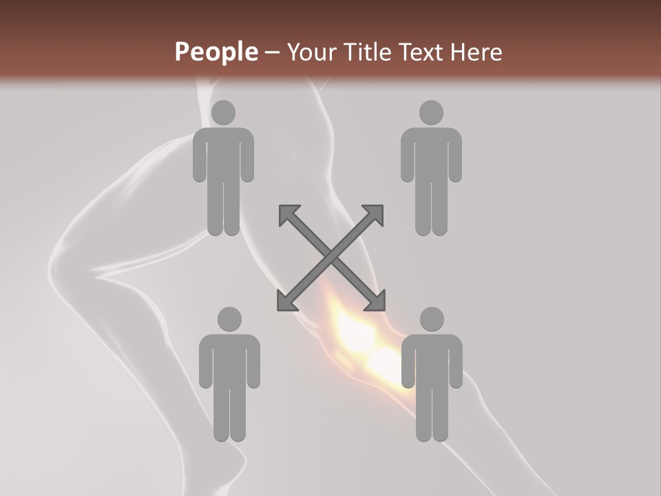 Physical Human Jogging PowerPoint Template