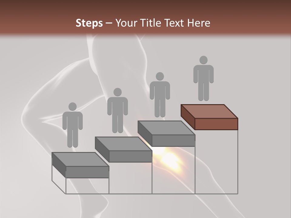 Physical Human Jogging PowerPoint Template