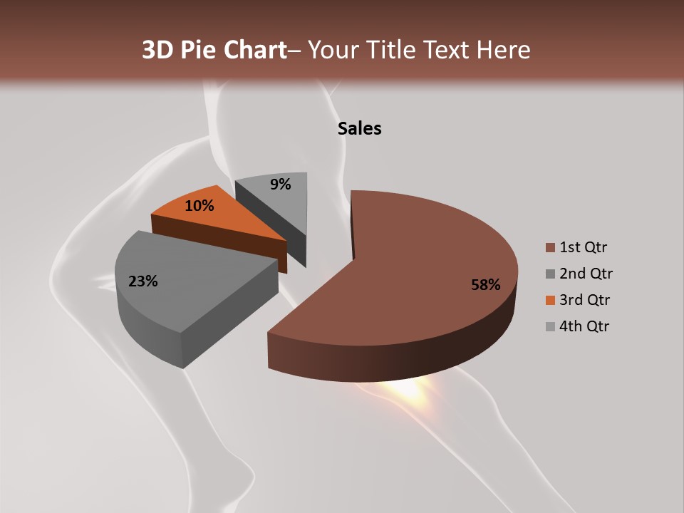 Physical Human Jogging PowerPoint Template