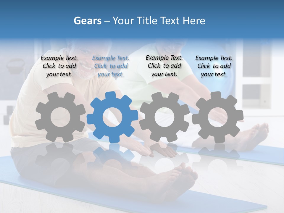 Window People Contemporary PowerPoint Template