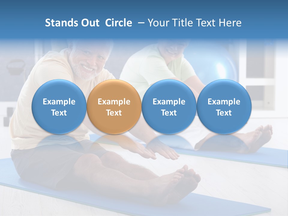 Window People Contemporary PowerPoint Template