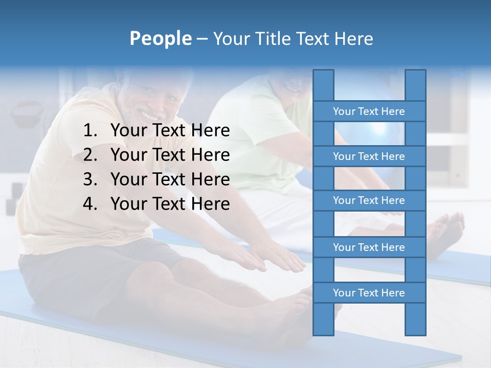 Window People Contemporary PowerPoint Template