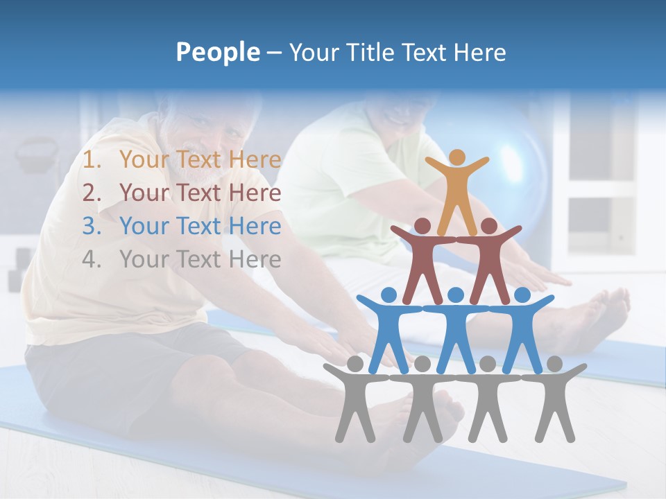 Window People Contemporary PowerPoint Template