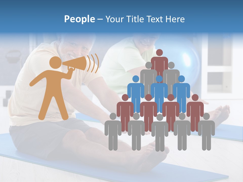 Window People Contemporary PowerPoint Template