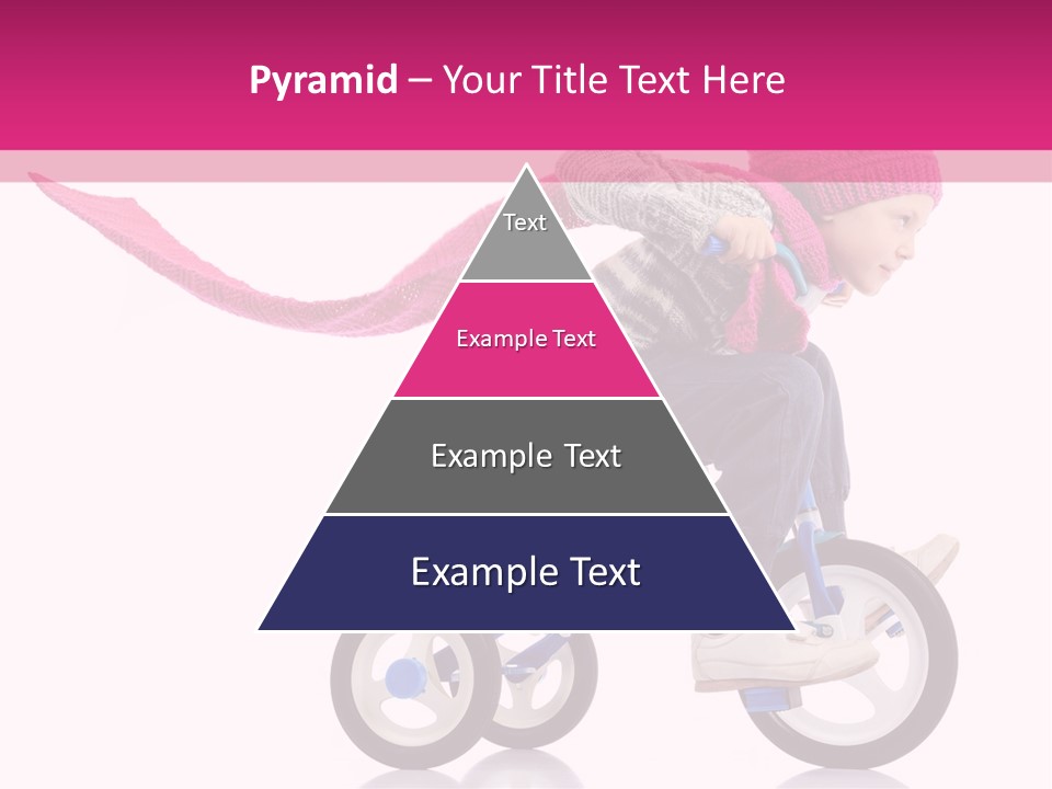 Cute Bike Road PowerPoint Template