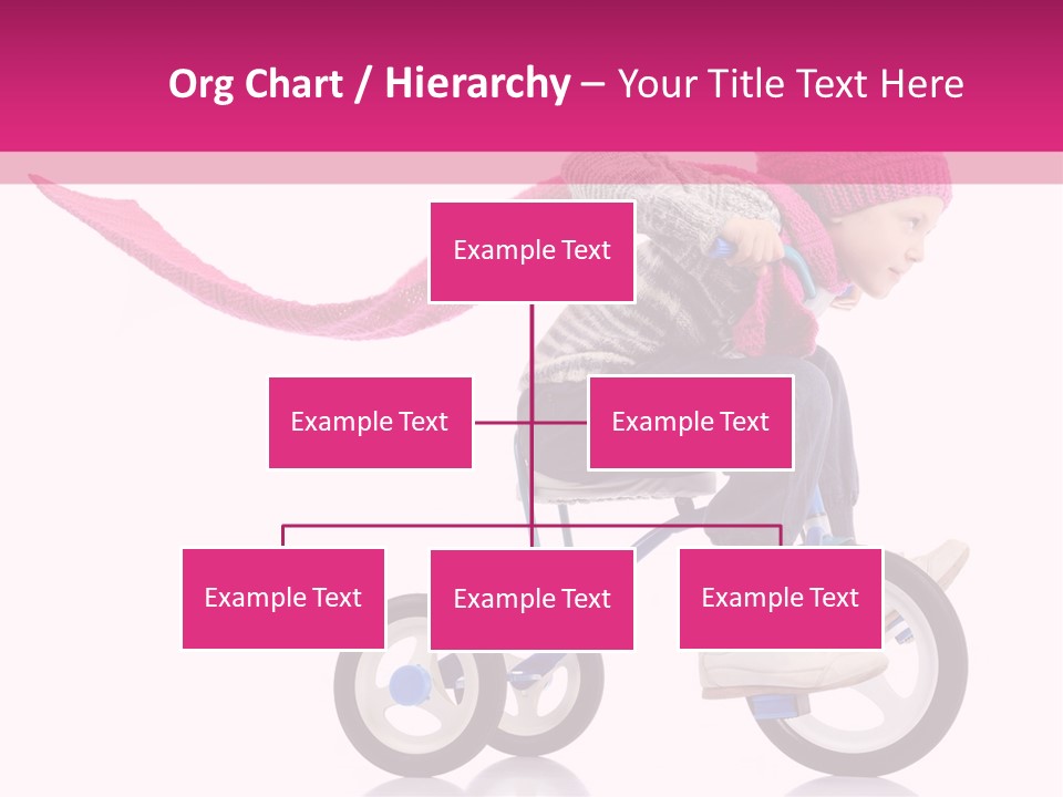 Cute Bike Road PowerPoint Template
