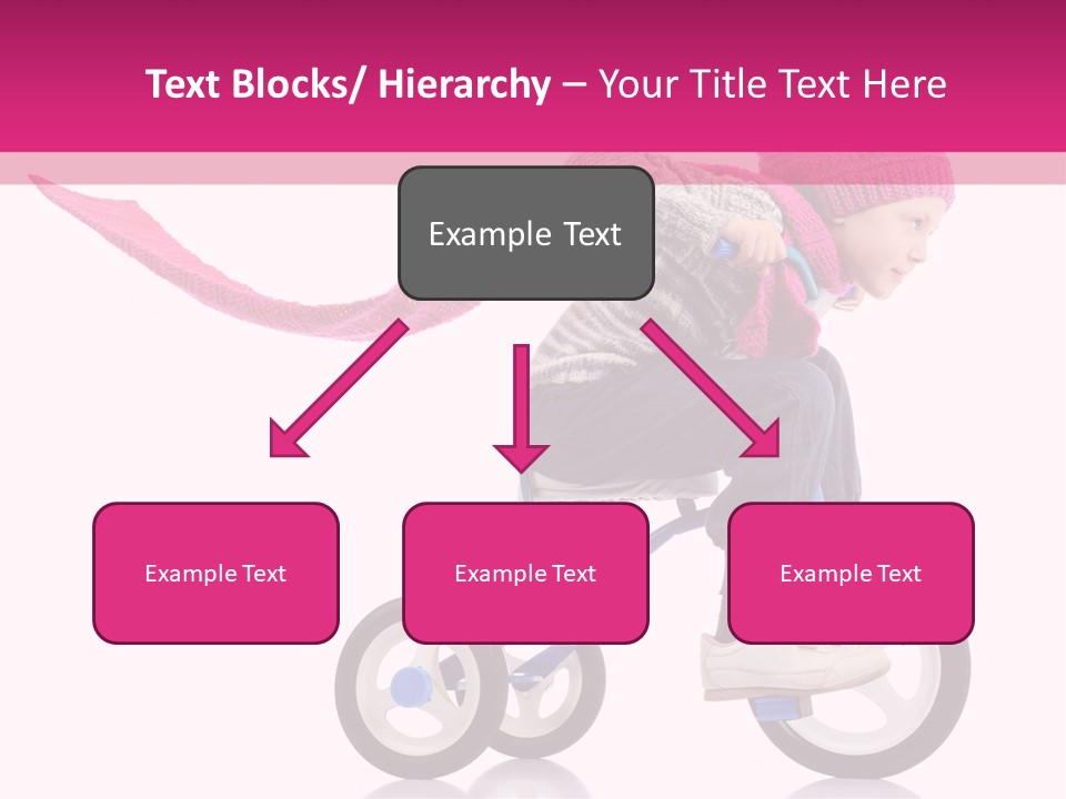 Cute Bike Road PowerPoint Template