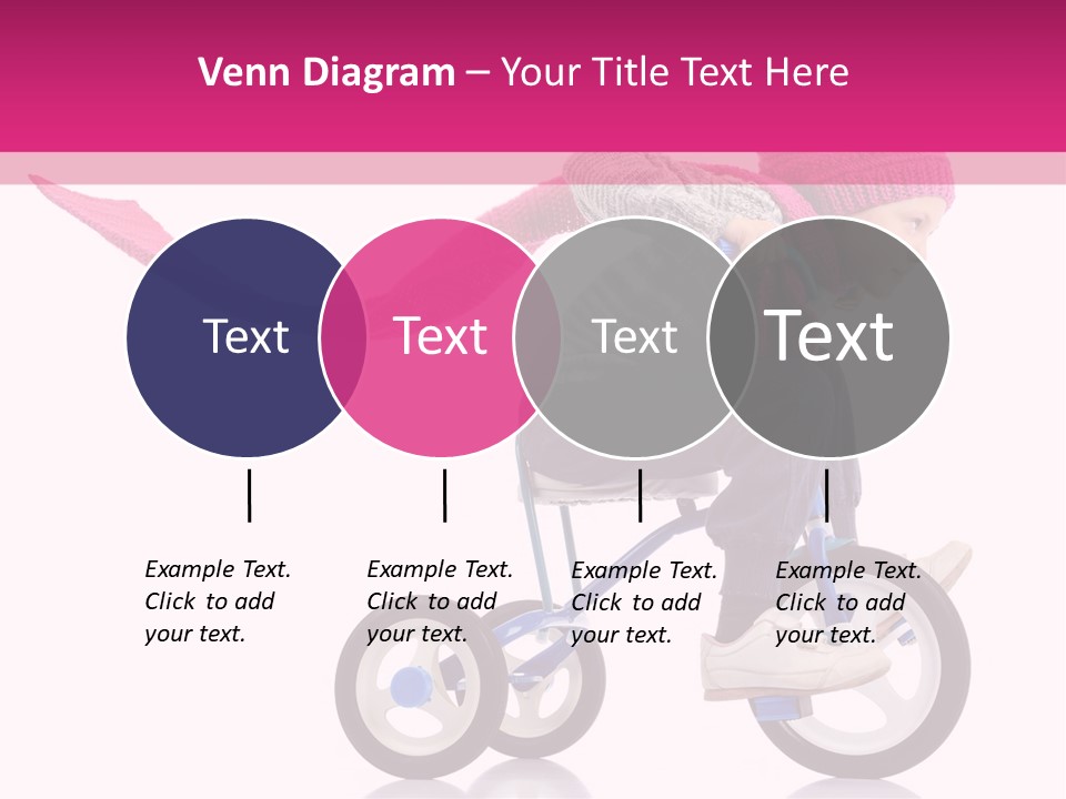 Cute Bike Road PowerPoint Template