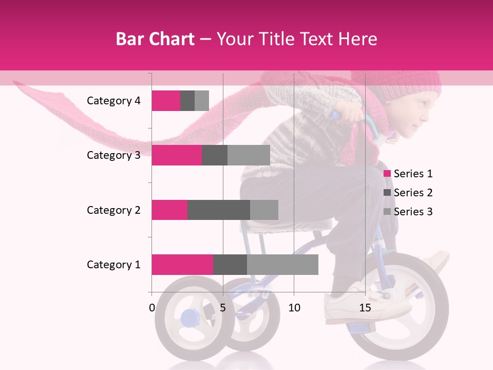 Cute Bike Road PowerPoint Template