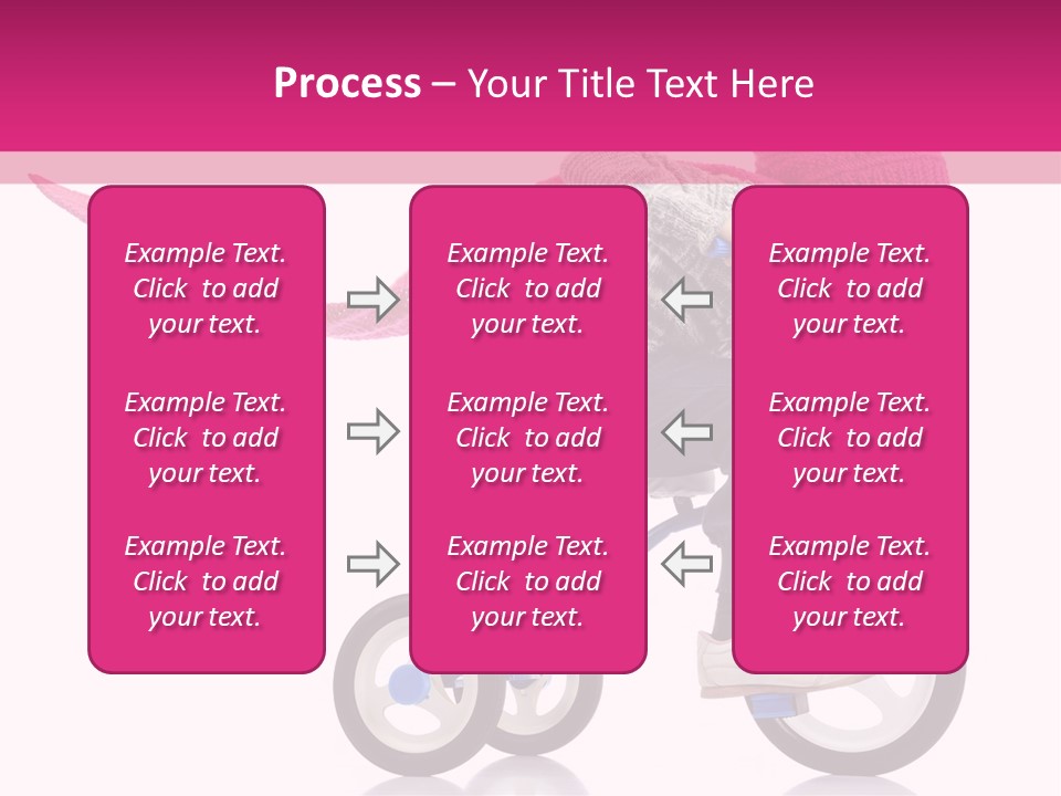 Cute Bike Road PowerPoint Template