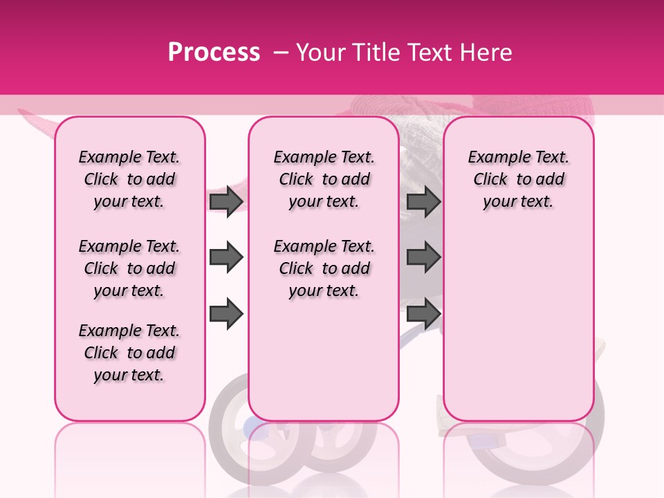 Cute Bike Road PowerPoint Template