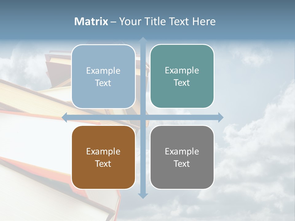 School Balance Library PowerPoint Template