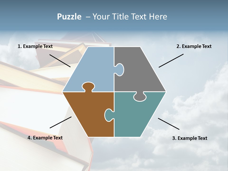 School Balance Library PowerPoint Template