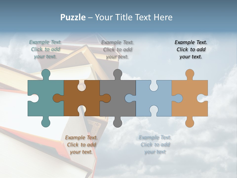 School Balance Library PowerPoint Template