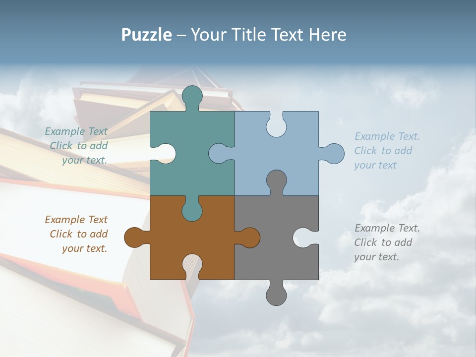 School Balance Library PowerPoint Template