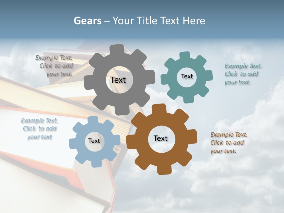 School Balance Library PowerPoint Template