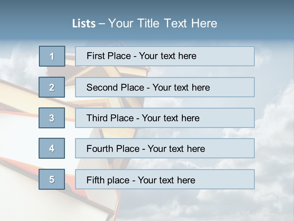 School Balance Library PowerPoint Template