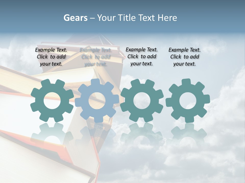 School Balance Library PowerPoint Template