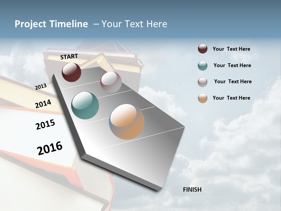 School Balance Library PowerPoint Template