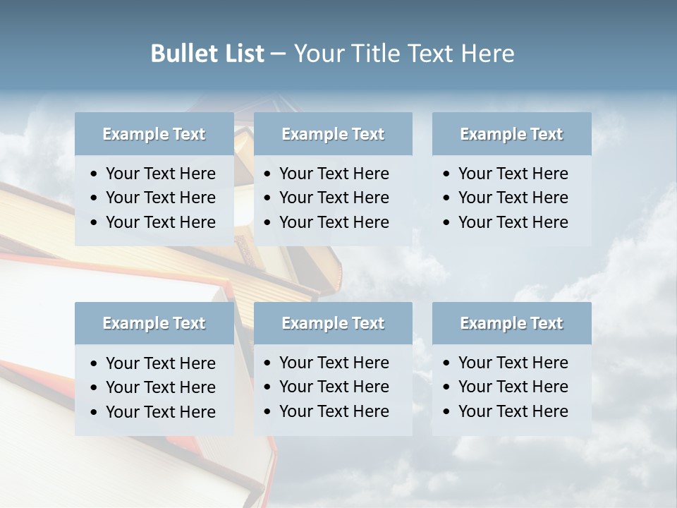 School Balance Library PowerPoint Template