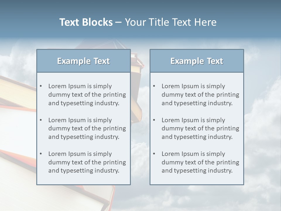 School Balance Library PowerPoint Template