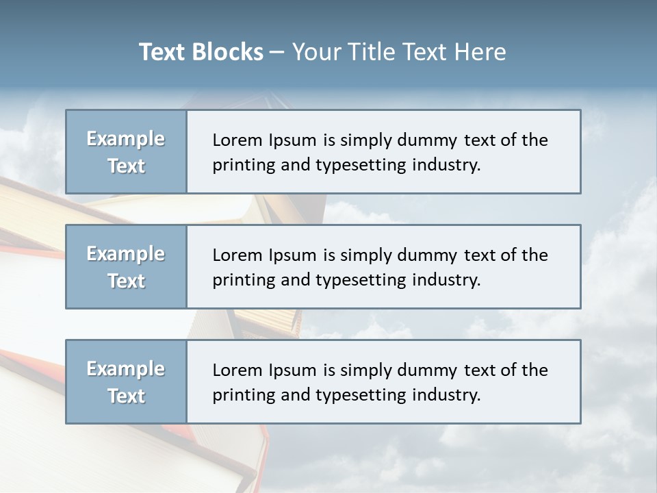 School Balance Library PowerPoint Template