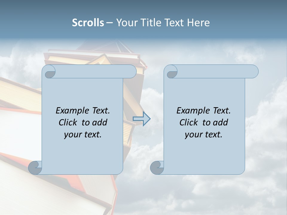 School Balance Library PowerPoint Template