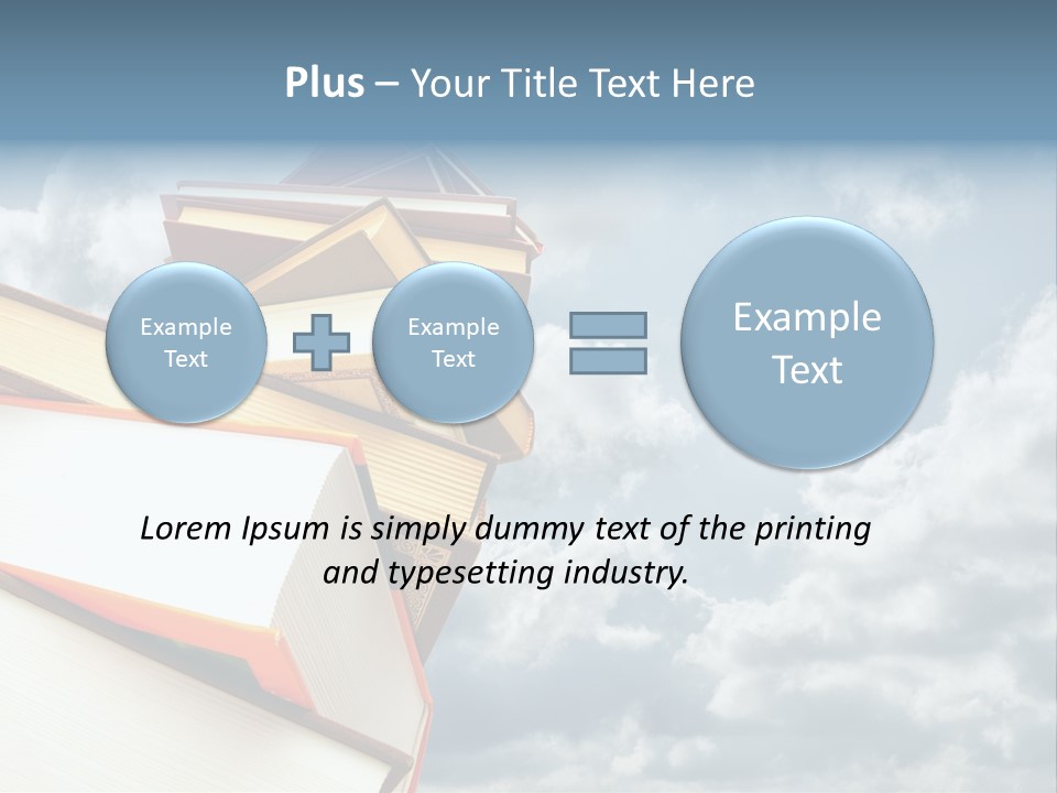 School Balance Library PowerPoint Template