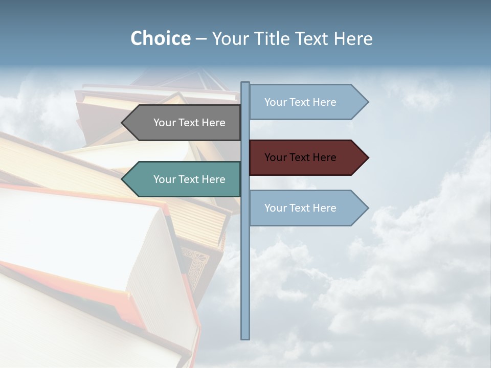 School Balance Library PowerPoint Template